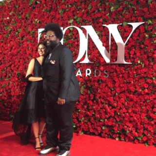 red carpet questlove gomez GIF by Tony Awards