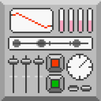 pixelart GIF by 64-x-64 pixel changing color