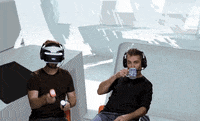 RETROREPLAY vr virtual reality dodge nolan north GIF