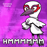 Bird Think GIF by VeeFriends
