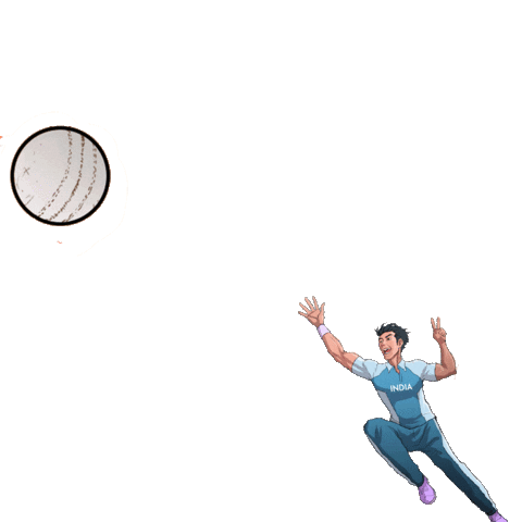 dishtvindia celebration cricket catch match Sticker
