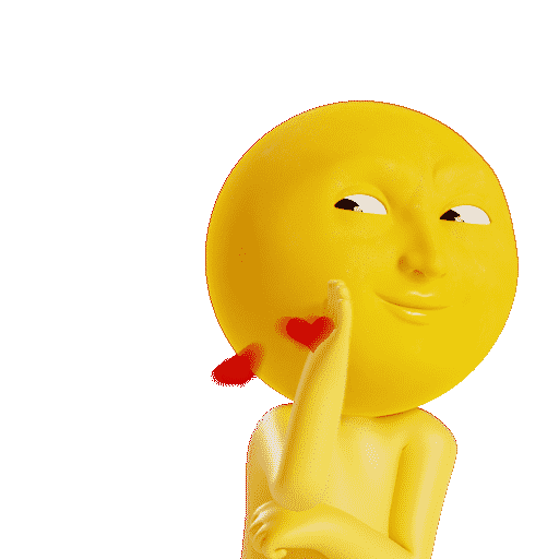 Heart Sticker by Mr n Mrs Moon