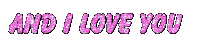 Loving I Love You Sticker by AnimatedText