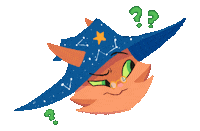 Crunchys_art wrynn magical mishaps astarius Sticker