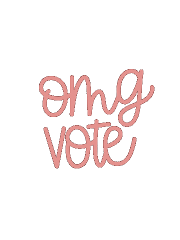 omgvote giphyupload vote election voting Sticker