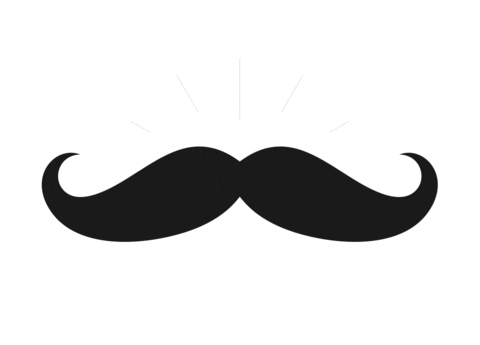 Mustache Sticker by Ask Childhood Cancer Foundation