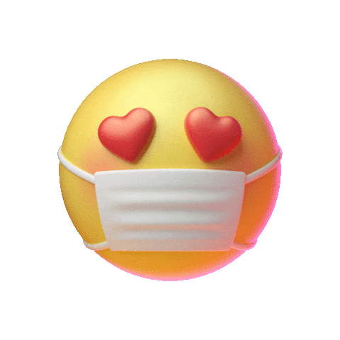 In Love Hearts Sticker by Emoji