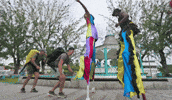 The Amazing Race Dancing GIF by CBS