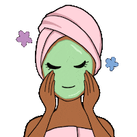 Self Care Spa Sticker by anumation