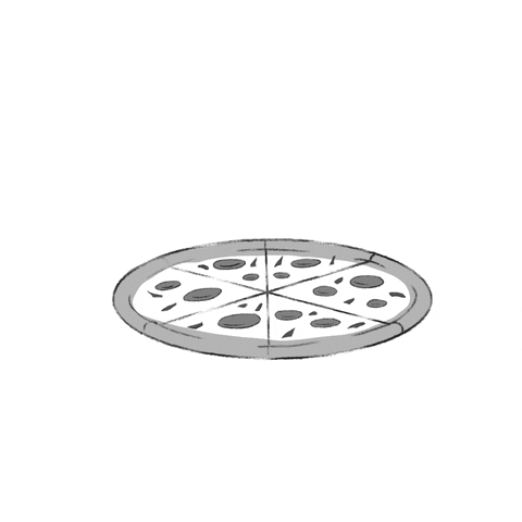 maikelartstudio food pizza hungry cheese GIF