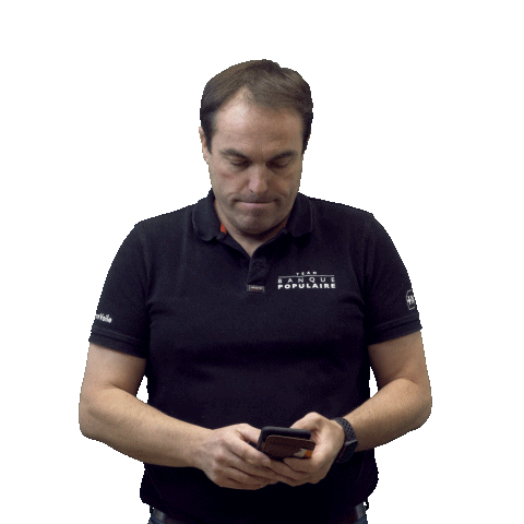 Text Send Sticker by Voile Banque Populaire