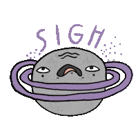 Astrology Sigh Sticker