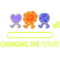 Recycle Smile Sticker by reEDIT