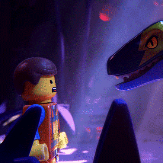 Scared Lego Movie GIF by LEGO
