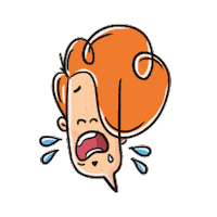 Sad Laugh Sticker