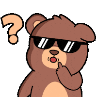 Question Mark What Sticker by BEARISH