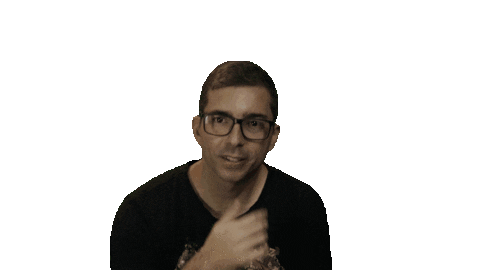 Thinking Wondering Sticker by Girassol Semear