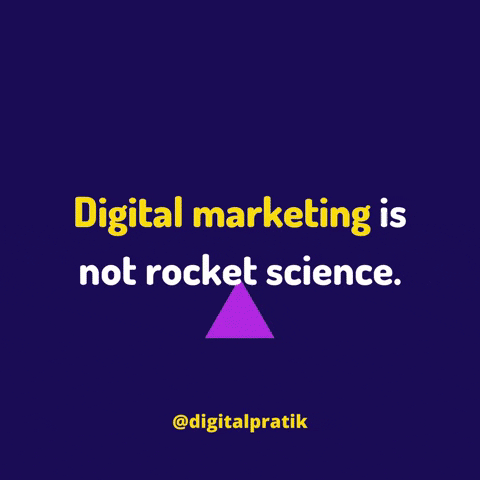 Rocket Science Quote GIF by Digital Pratik