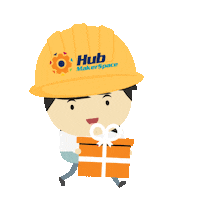 hubmakerspace hubmakerspace Sticker