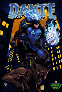 Blue Fire Burn GIF