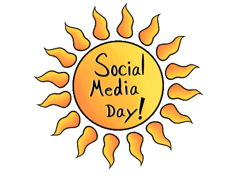 Social Media Sun Sticker by Brandware