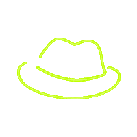 Hat Db Sticker by Anna Claire