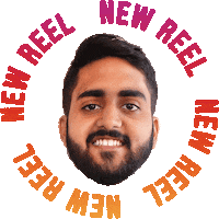 New Reel Sticker by BORN ON INSTAGRAM