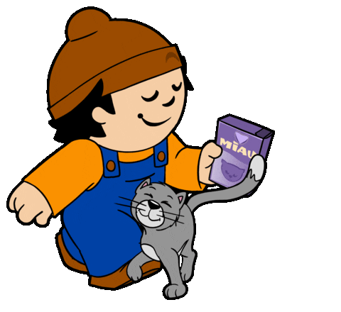 Hungry Cat Sticker by ZDF