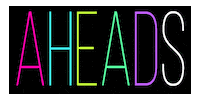 Design Neon Sticker by Aheads
