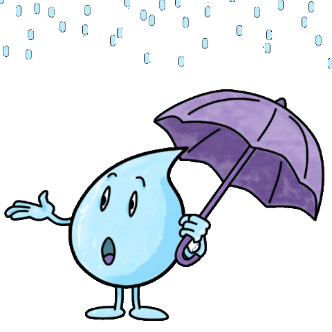 Rain Weather Sticker by jDMG