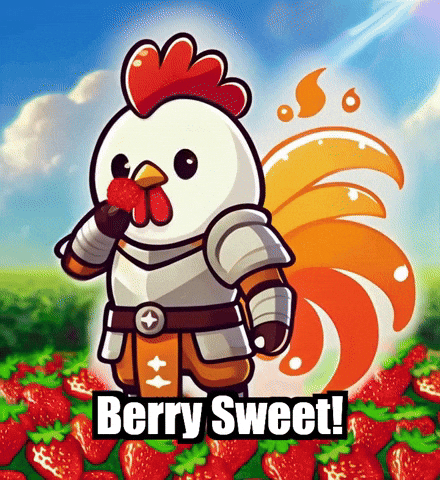 Summer Strawberries GIF by Zorooster