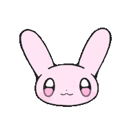 GGUSAGI kawaii usagi 토끼 ゆるい Sticker