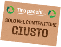 comieco postit pacco pacchi cartone Sticker