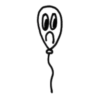 Love You Bye Sticker by LARRY PINK THE HUMAN