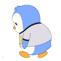 Sad Penguin Sticker by Pudgy Penguins