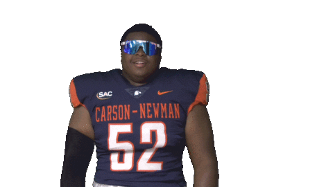 Football Sport Sticker by Carson-Newman Athletics