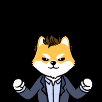 DogelonMars dog meme crypto goku GIF