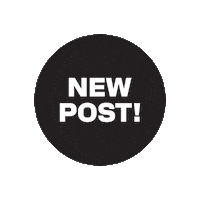 New Post Sticker by Black Oak Creative