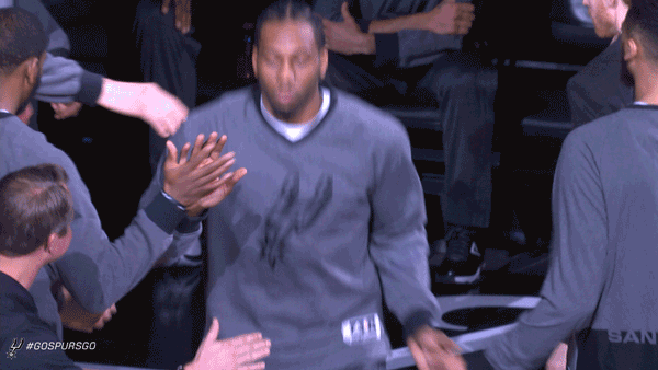 #kawhileonard GIF by San Antonio Spurs