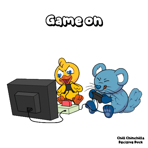Game On Chill Sticker by VeeFriends