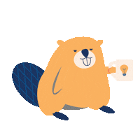 Beaver Hackathon Sticker by Hack the North