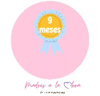 Lactancia 9 Meses Sticker by Madres a la Obra