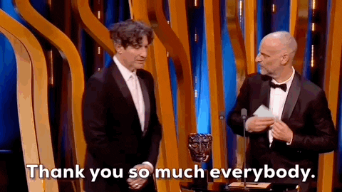 Thank You So Much Bafta Film Awards GIF by BAFTA