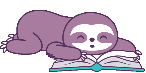 BookSloth giphyupload tired sleep sleepy Sticker