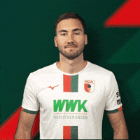 Football Thumbs Up GIF by FC Augsburg 1907
