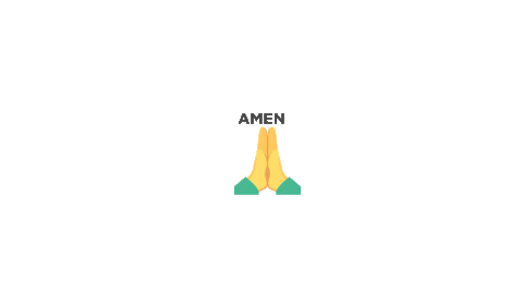 Church Praying Sticker by inspiremetro