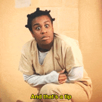 uzo aduba crazy eyes hunt GIF