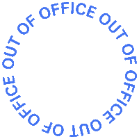 Out Of Office Sticker by Motiva Branding