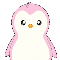 No Money Sticker by Pudgy Penguins