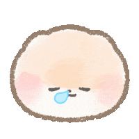 Puppy Sleeping Sticker